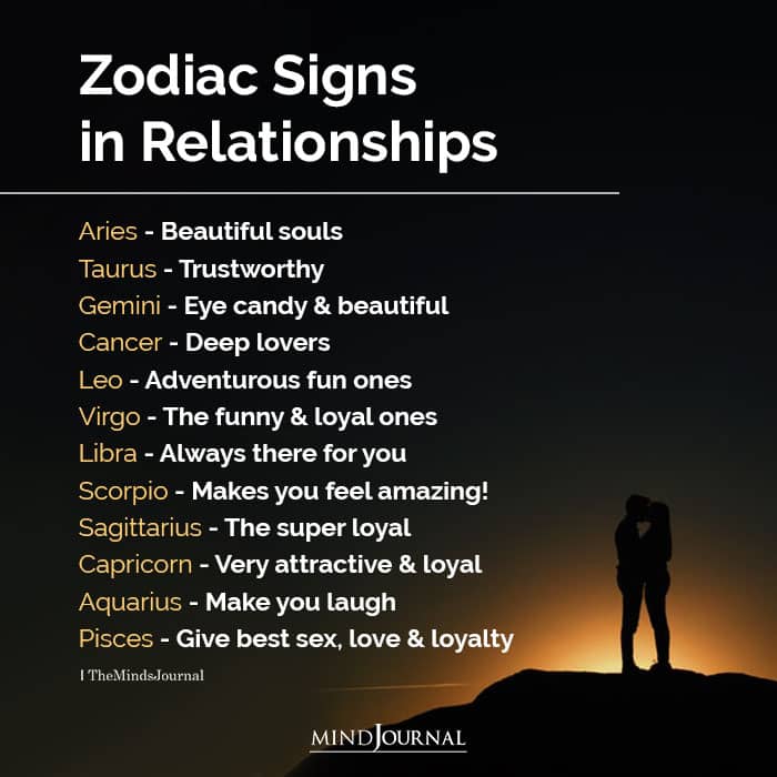 Zodiac Signs in Relationships