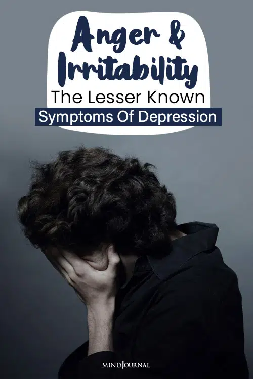 anger and irritability depression pin