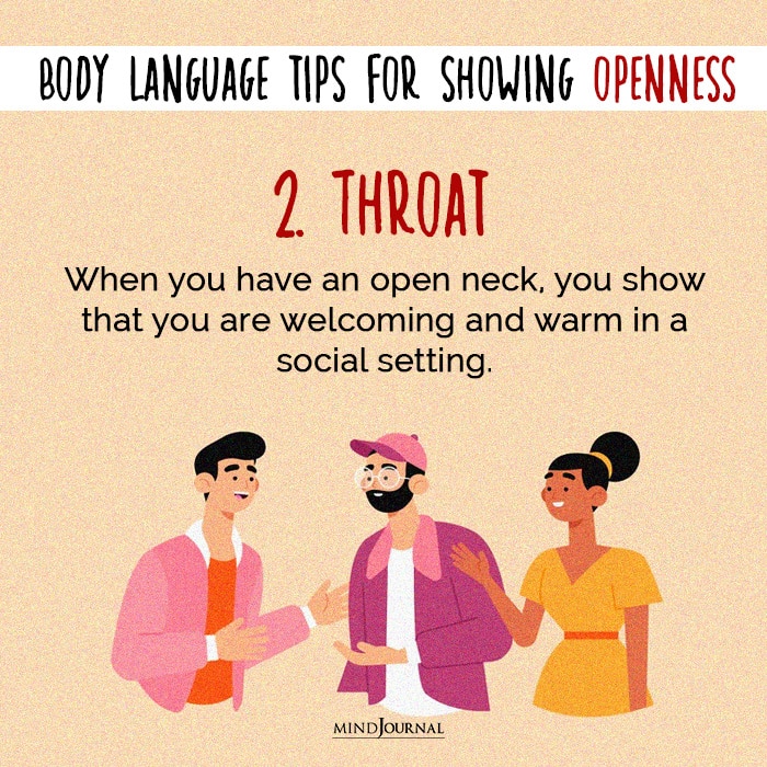 body language throat