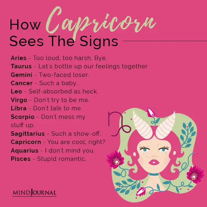 How Capricorn Sees The Signs