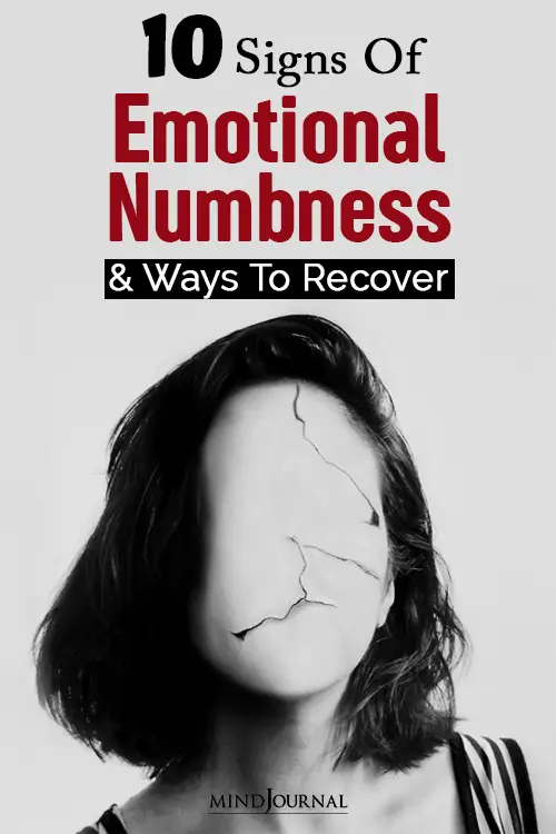emotional numbness and ways to pin