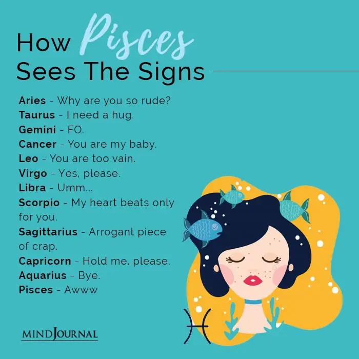 How Pisces Sees The Signs