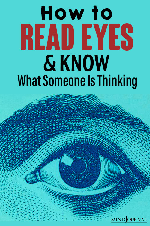 read eyes and know what someone is thinkin pin