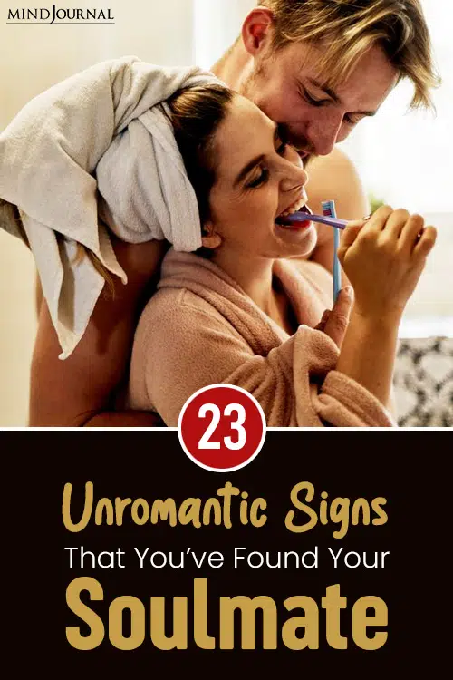 unromantic signs that you have found your soulmate