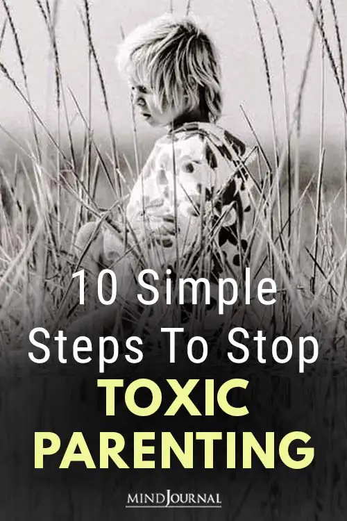 Simple Steps to Stop Toxic Parenting Pin