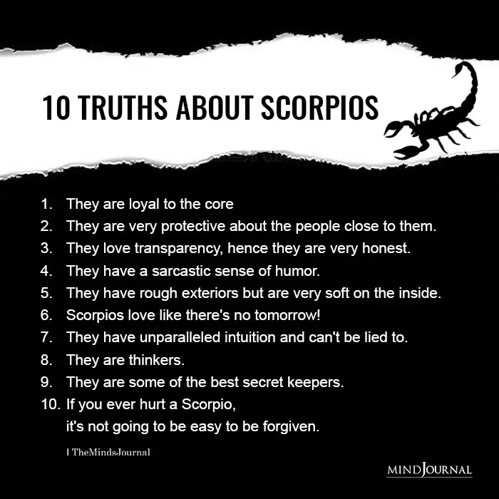 Truths About Scorpios