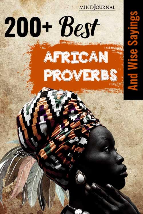 Best African Proverbs Wise Sayings Pin