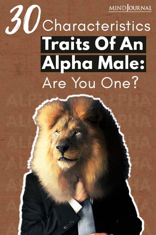 Traits of Alpha Male Pin