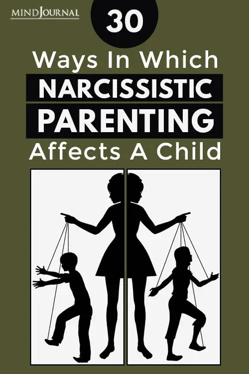 Narcissistic Parenting Affects A Child Pin