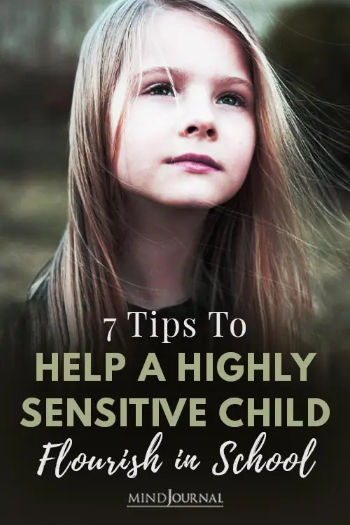 Tips to Help A Highly Sensitive Child Flourish in School Pin