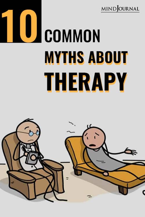 Common Myths About Therapy pin