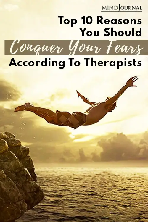 Conquer Fears According Therapists Pin