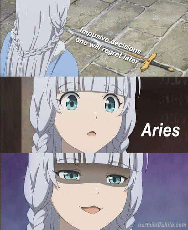 Aries memes
