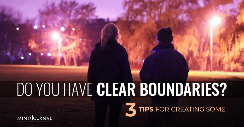 Have Clear Boundaries