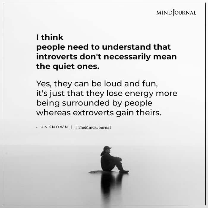 people need to understand that introverts