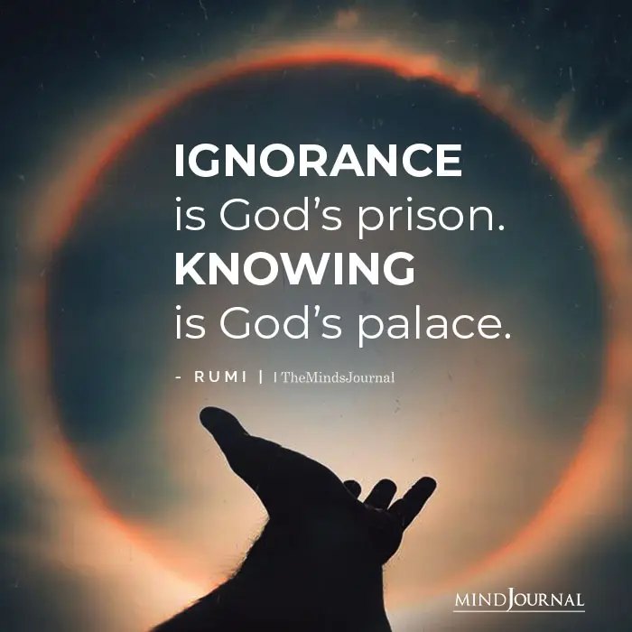 Ignorance Is God’s Prison