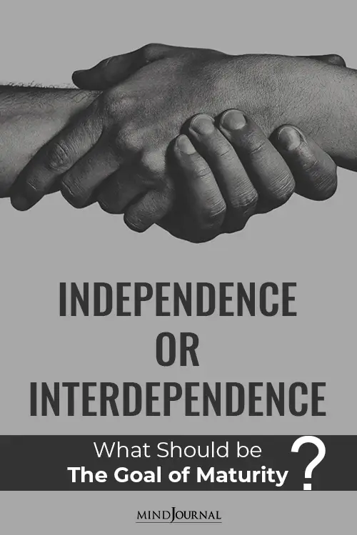 Independence or Interdependence pin