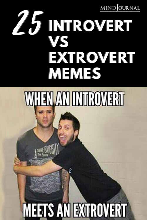 Introvert Vs Extrovert Memes Pin