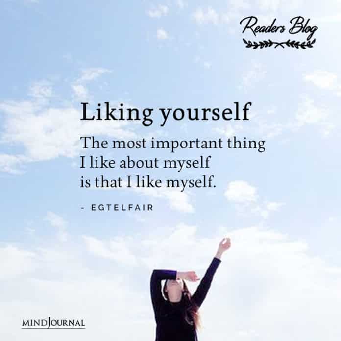liking yourself 