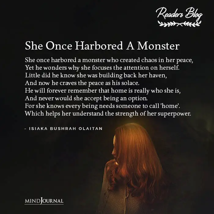 She Harbored Monster
