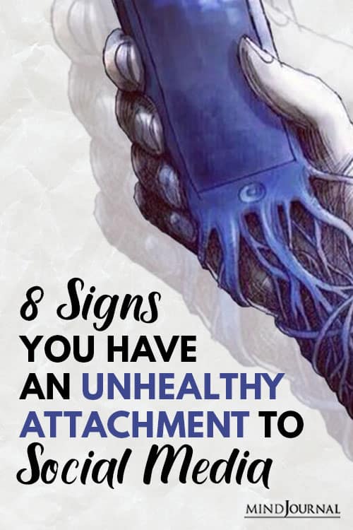 Signs Unhealthy Attachment Social Media Pin
