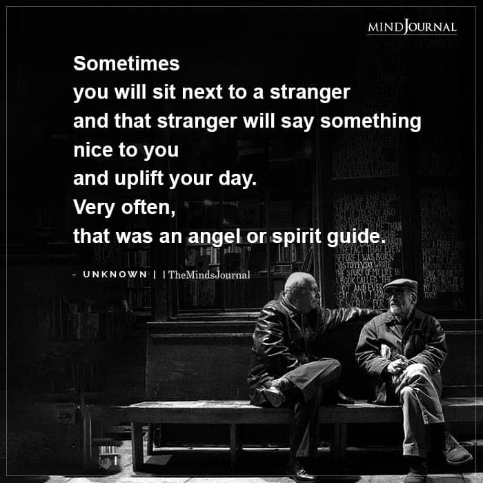 Sit Next To A Stranger