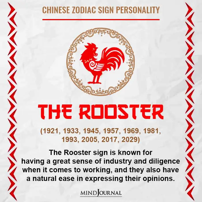 Personality Traits Of Chinese Zodiac Signs -Chinese zodiac rooster