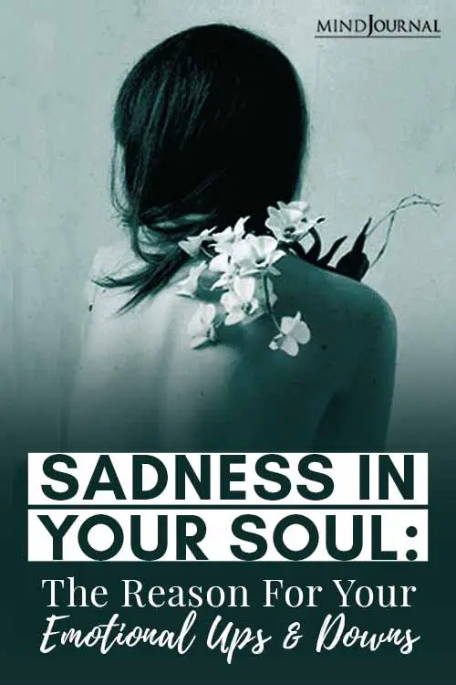 The Sadness In Your Soul  pin