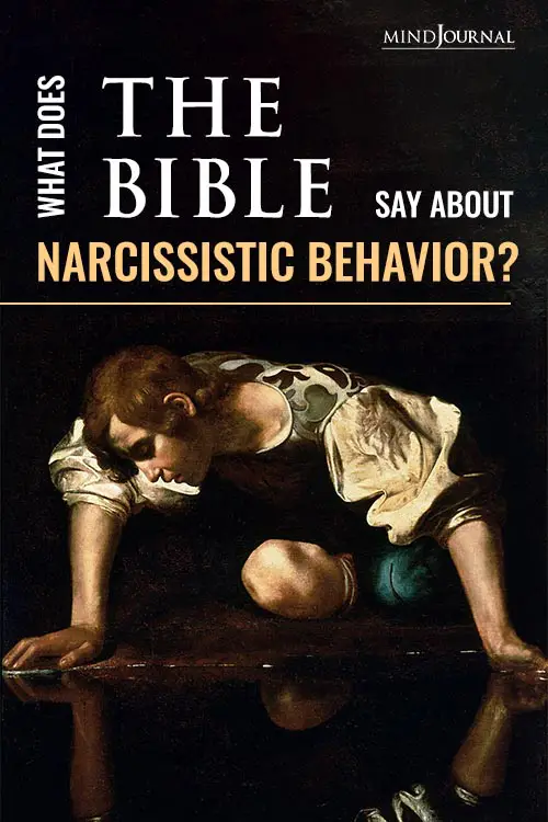 What does the Bible say about narcissism Pin