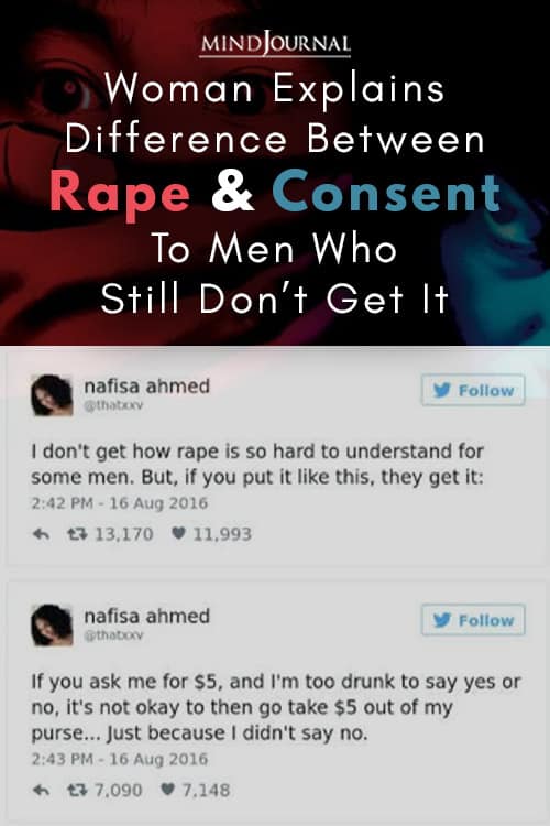 Woman Explains Difference Between Rape And Consent Pin