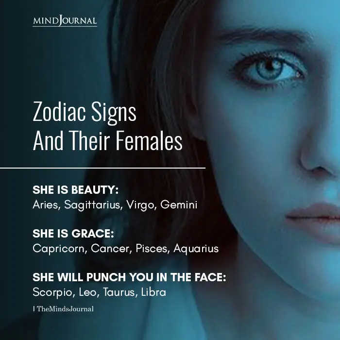 Zodiac Signs Their Females