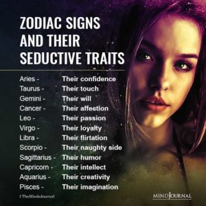 Zodiac Signs And Their Seductive Traits