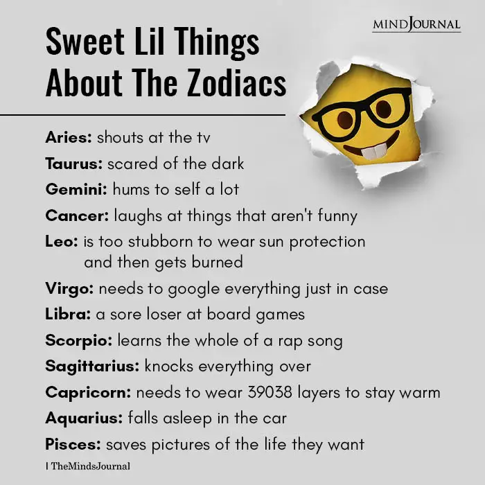 Zodiac Signs Cute Things