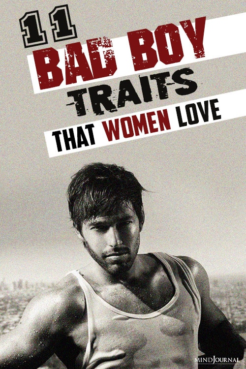 bad boy traits that women love pin