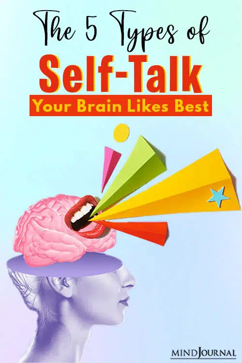 types of self talk your brain likes pin