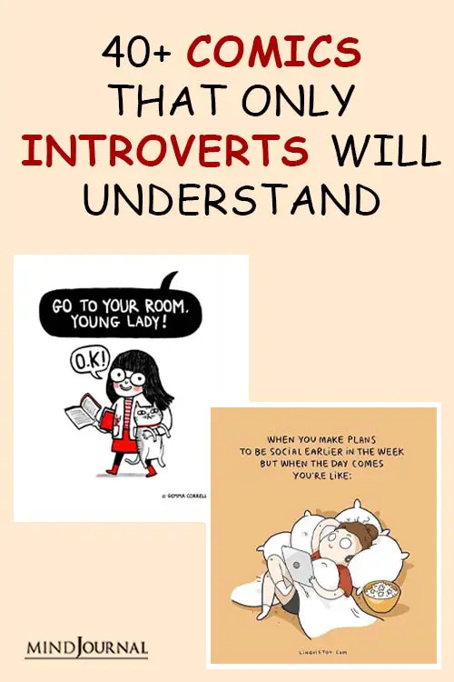 Comics Only Introverts Will Understand Pin