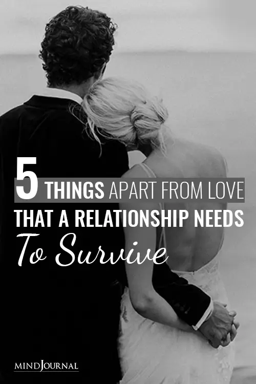 Things Apart From Love That Relationship Needs To Survive Pin