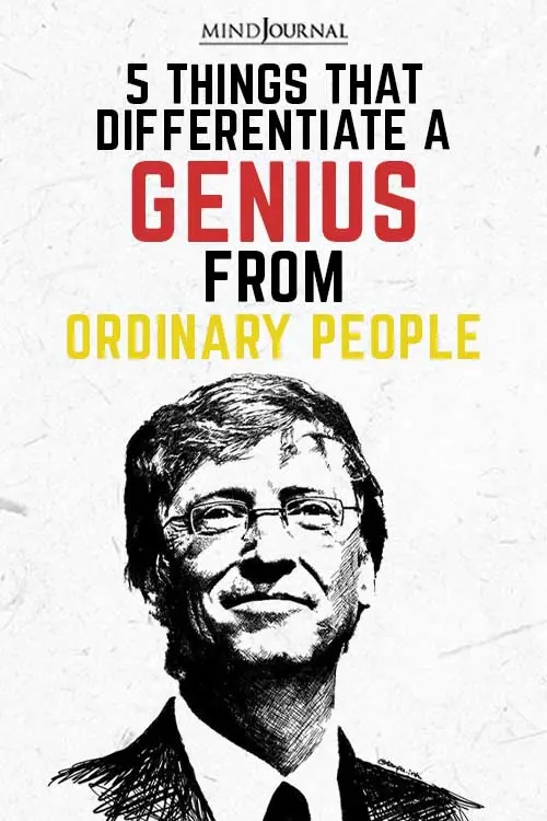 Things Differentiate Genius From Ordinary People Pin