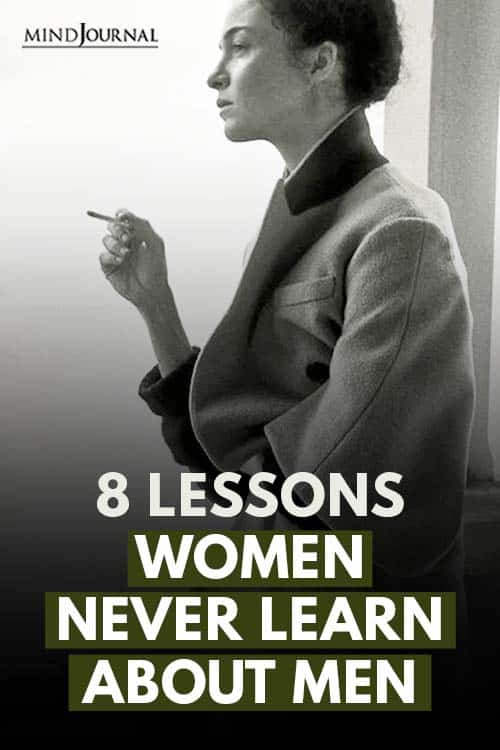 8 Lessons Women Never Learn About Men pin