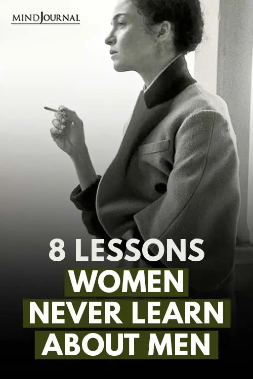 Lessons Women Never Learn About Men pin