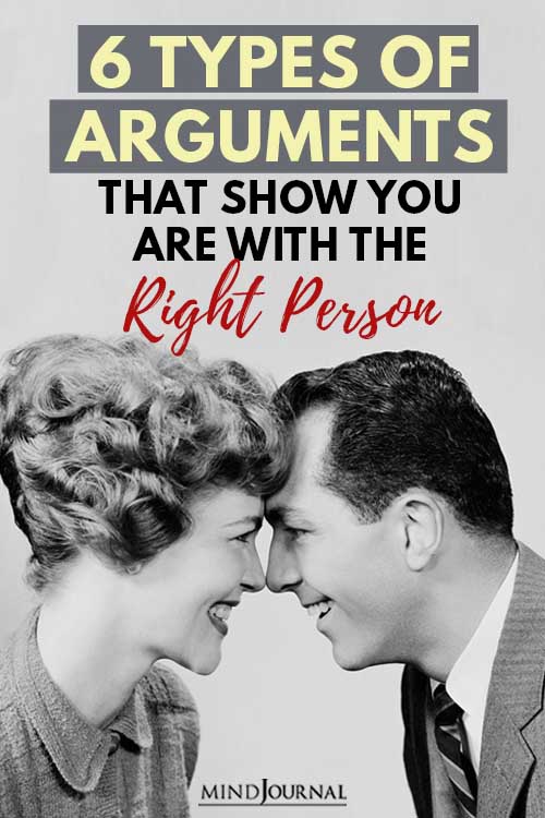 Arguments Show With Right Person Pin