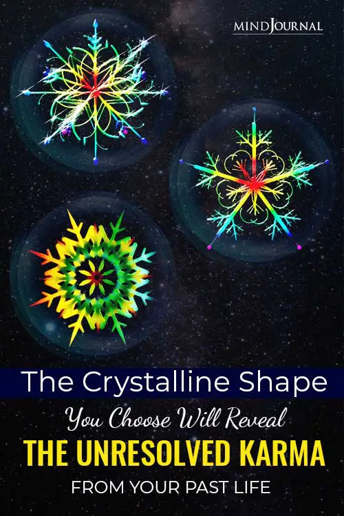 Choose Crystalline Shape Reveal Unresolved Karma From Your Past Life Pin 