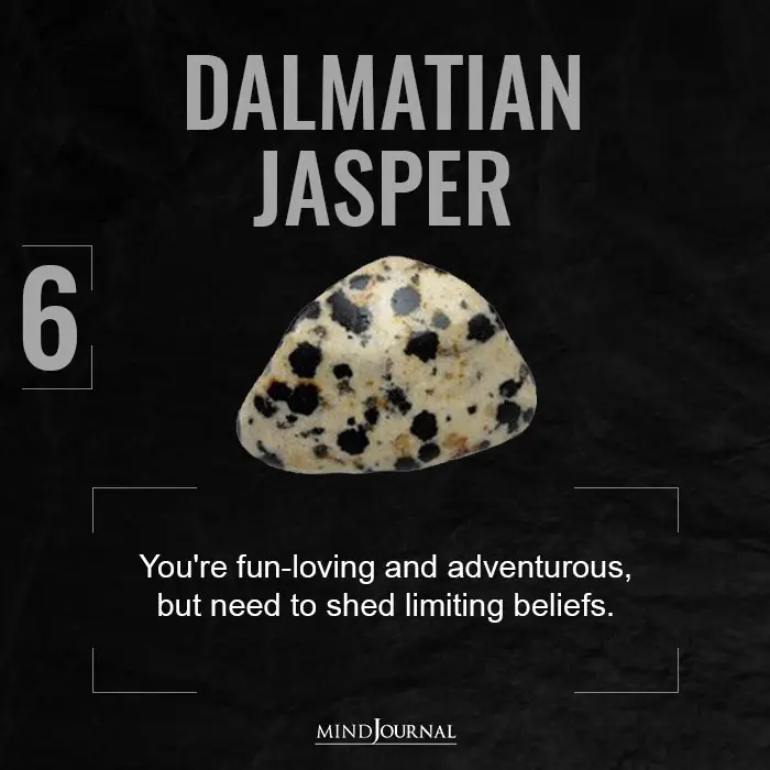 If You Choose Dalmatian Jasper