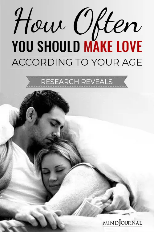 How Often Should Make Love According To Age Pin