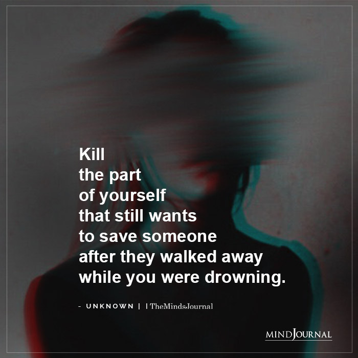 Kill The Part Of Yourself