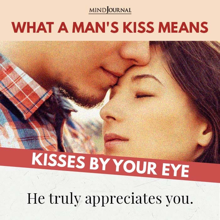 Kisses by your eye