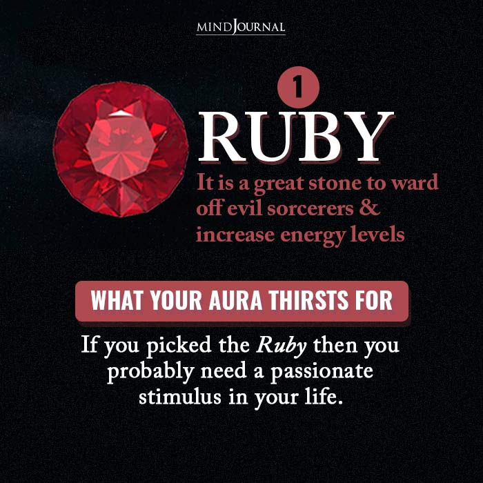 Magic Stone You Pick Reveals Aura Thirsts Ruby