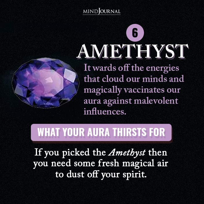 Magic Stone You Pick Reveals Aura Thirsts amethyst