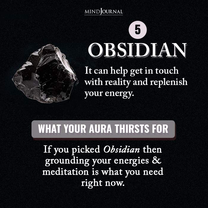 Magic Stone You Pick Reveals Aura Thirsts obsidian
