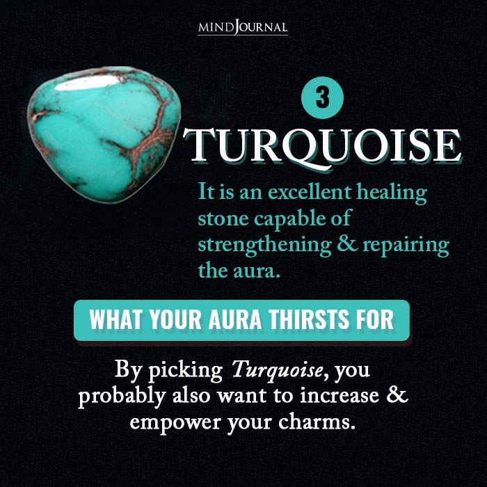 Magic Stone You Pick Reveals Aura Thirsts turquoise